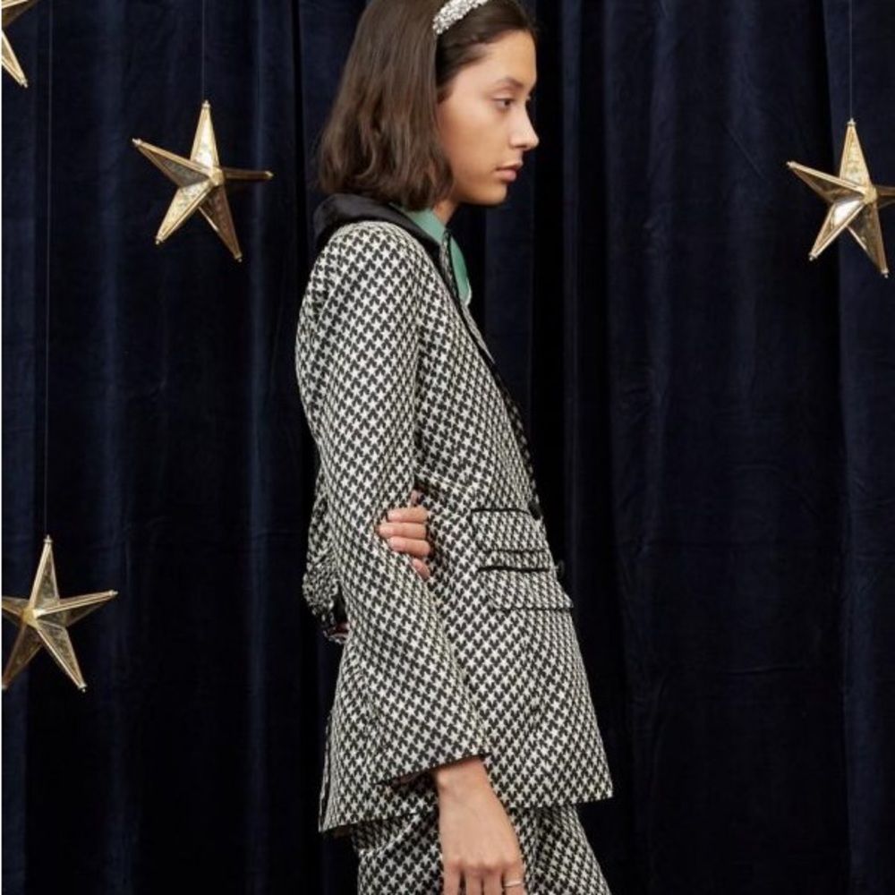 sister jane starry night blazer and trouser 2 piece suit set - Picture 5 of 8